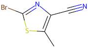 2-Bromo-5-methylthiazole-4-carbonitrile