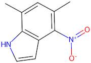 5,7-Dimethyl-4-nitro-1H-indole