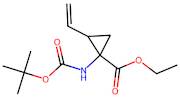 Ethyl 1-((tert-butoxycarbonyl)amino)-2-vinylcyclopropanecarboxylate