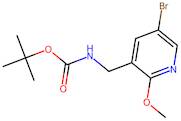 tert-Butyl ((5-bromo-2-methoxypyridin-3-yl)methyl)carbamate