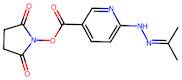 2,5-Dioxopyrrolidin-1-yl 6-(2-(propan-2-ylidene)hydrazinyl)nicotinate