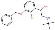 1-(3-(Benzyloxy)-2-chlorophenyl)-2-(tert-butylamino)ethanol