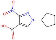 1-Cyclopentyl-3-nitro-1H-pyrazole-4-carboxylic acid