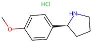 (S)-2-(4-Methoxyphenyl)pyrrolidine hydrochloride