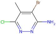 4-Bromo-6-chloro-5-methylpyridazin-3-amine