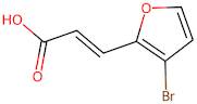 (E)-3-(3-Bromofuran-2-yl)acrylic acid