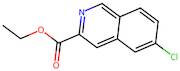 Ethyl 6-chloroisoquinoline-3-carboxylate