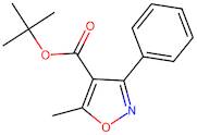 tert-Butyl 5-methyl-3-phenylisoxazole-4-carboxylate