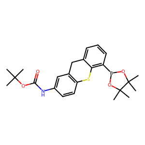 tert-Butyl (5-(4,4,5,5-tetramethyl-1,3,2-dioxaborolan-2-yl)-9H-thioxanthen-2-yl)carbamate