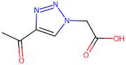 2-(4-Acetyl-1H-1,2,3-triazol-1-yl)acetic acid