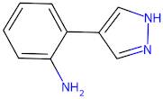 2-(1H-Pyrazol-4-yl)benzenamine