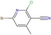 6-Bromo-2-chloro-4-methylnicotinonitrile