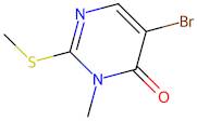 5-Bromo-3-methyl-2-(methylthio)pyrimidin-4(3H)-one