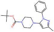 tert-Butyl 4-(3-methyl-1-phenyl-1H-pyrazol-5-yl)piperazine-1-carboxylate