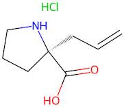 (S)-2-allylpyrrolidine-2-carboxylic acid hydrochloride