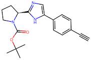 (S)-tert-Butyl 2-(5-(4-ethynylphenyl)-1H-imidazol-2-yl)pyrrolidine-1-carboxylate