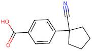 4-(1-Cyanocyclopentyl)benzoic acid