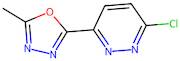 2-(6-Chloropyridazin-3-yl)-5-methyl-1,3,4-oxadiazole