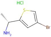 (1r)-1-(4-Bromothiophen-2-yl)ethan-1-amine hydrochloride