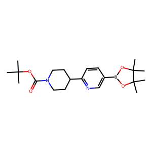 tert-Butyl 4-(5-(4,4,5,5-tetramethyl-1,3,2-dioxaborolan-2-yl)pyridin-2-yl)piperidine-1-carboxylate