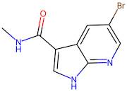 5-Bromo-N-methyl-1H-pyrrolo[2,3-b]pyridine-3-carboxamide