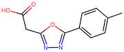 2-(5-(p-Tolyl)-1,3,4-oxadiazol-2-yl)acetic acid