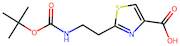 2-(2-((tert-Butoxycarbonyl)amino)ethyl)thiazole-4-carboxylic acid