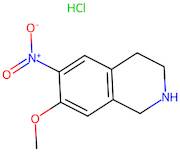 7-Methoxy-6-nitro-1,2,3,4-tetrahydroisoquinoline hydrochloride