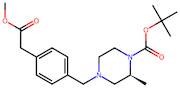 (S)-tert-butyl 4-(4-(2-methoxy-2-oxoethyl)benzyl)-2-methylpiperazine-1-carboxylate