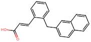 (E)-3-(2-(Naphthalen-2-ylmethyl)phenyl)acrylic acid