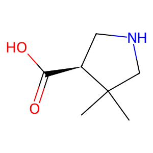 (3R)-4,4-Dimethyl-pyrrolidine-3-carboxylic acid