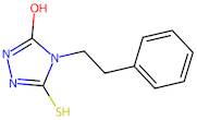 4-(2-Phenylethyl)-5-sulfanyl-4h-1,2,4-triazol-3-ol