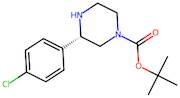 tert-Butyl (S)-3-(4-chlorophenyl)piperazine-1-carboxylate