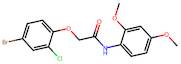 2-(4-Bromo-2-chlorophenoxy)-N-(2,4-dimethoxyphenyl)acetamide