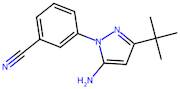 3-(5-Amino-3-(tert-butyl)-1H-pyrazol-1-yl)benzonitrile