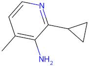 2-Cyclopropyl-4-methylpyridin-3-amine