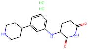 3-((3-(Piperidin-4-yl)phenyl)amino)piperidine-2,6-dione dihydrochloride