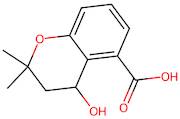 3,4-Dihydro-4-hydroxy-2,2-dimethyl-2H-1-benzopyran-5-carboxylic acid