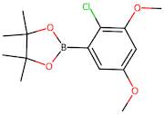 2-(2-Chloro-3,5-dimethoxyphenyl)-4,4,5,5-tetramethyl-1,3,2-dioxaborolane