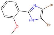 4,5-Dibromo-2-(2-methoxyphenyl)-1H-imidazole