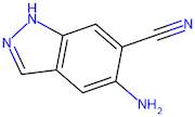 1H-Indazole-6-carbonitrile, 5-amino-