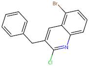 3-Benzyl-5-bromo-2-chloroquinoline