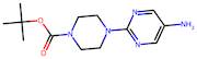 tert-Butyl 4-(5-aminopyrimidin-2-yl)piperazine-1-carboxylate