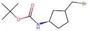 Tert-butyl ((1R)-3-(bromomethyl)cyclopentyl)carbamate