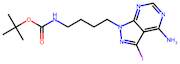 tert-Butyl (4-(4-amino-3-iodo-1H-pyrazolo[3,4-d]pyrimidin-1-yl)butyl)carbamate