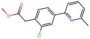 Methyl 2-(2-chloro-4-(6-methylpyridin-2-yl)phenyl)acetate