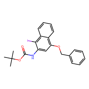 tert-Butyl (4-(benzyloxy)-1-iodonaphthalen-2-yl)carbamate