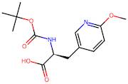 (S)-2-((tert-Butoxycarbonyl)amino)-3-(6-methoxypyridin-3-yl)propanoic acid