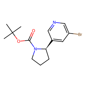 (R)-tert-butyl 2-(5-bromopyridin-3-yl)pyrrolidine-1-carboxylate