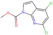 Methyl 4,6-dichloro-1H-pyrrolo[2,3-b]pyridine-1-carboxylate